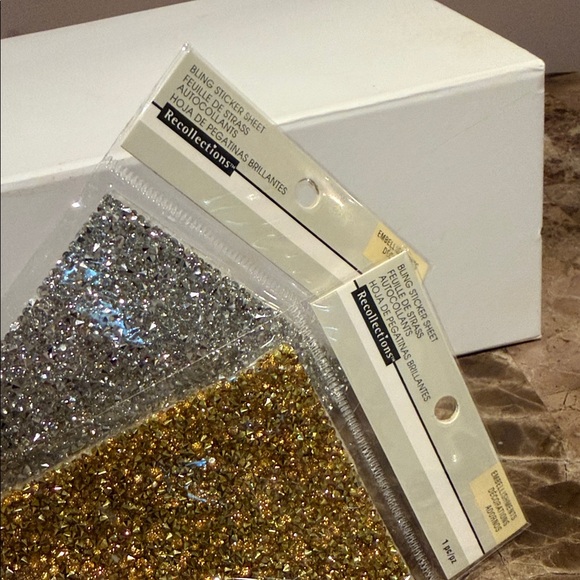 Scrapbooking Alphabet Stickers, Bling Sticker Sheets, Rhinestone Sticker Bundle - Picture 11 of 16